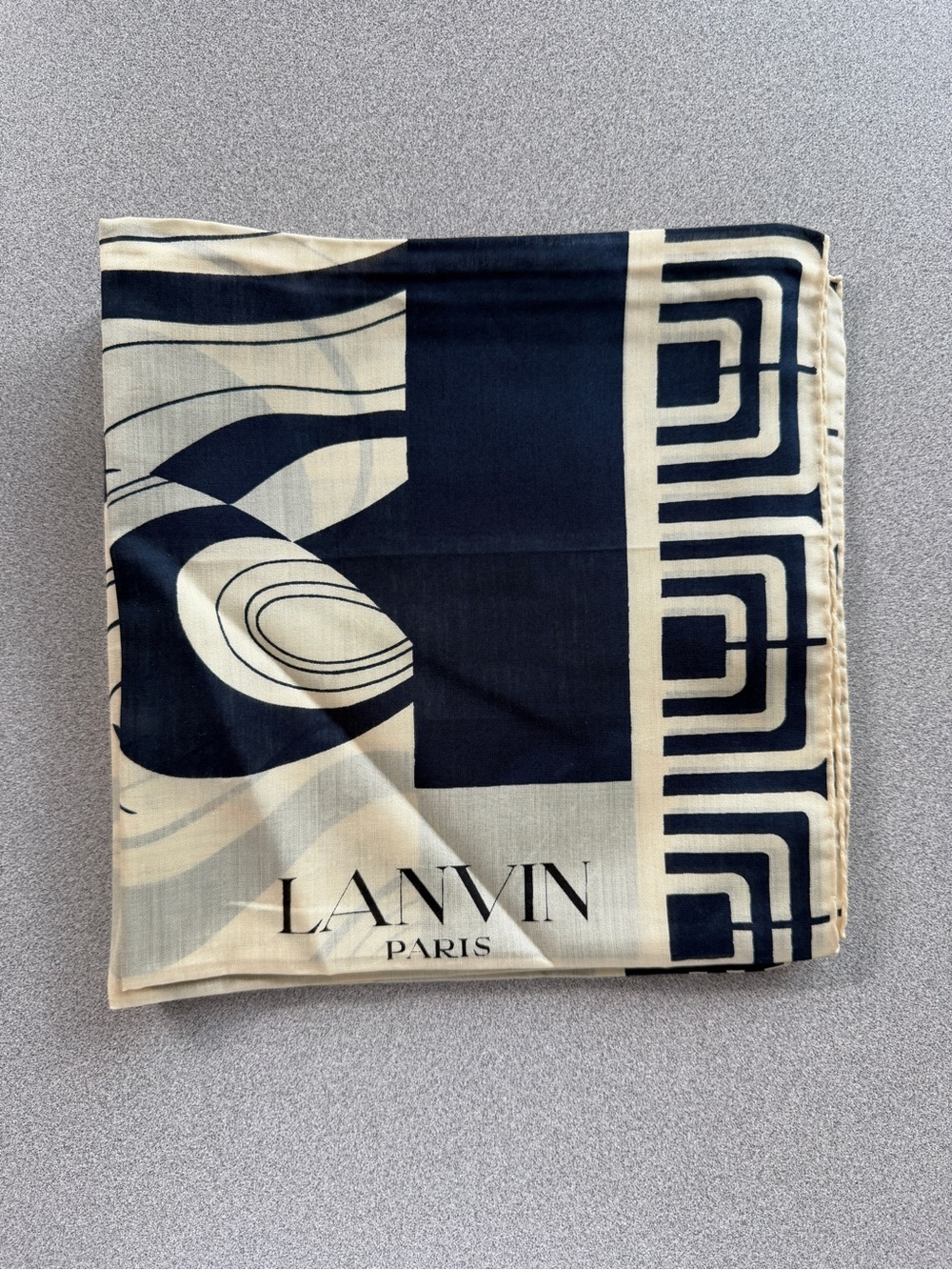 Vintage Lanvin Paris Scarf